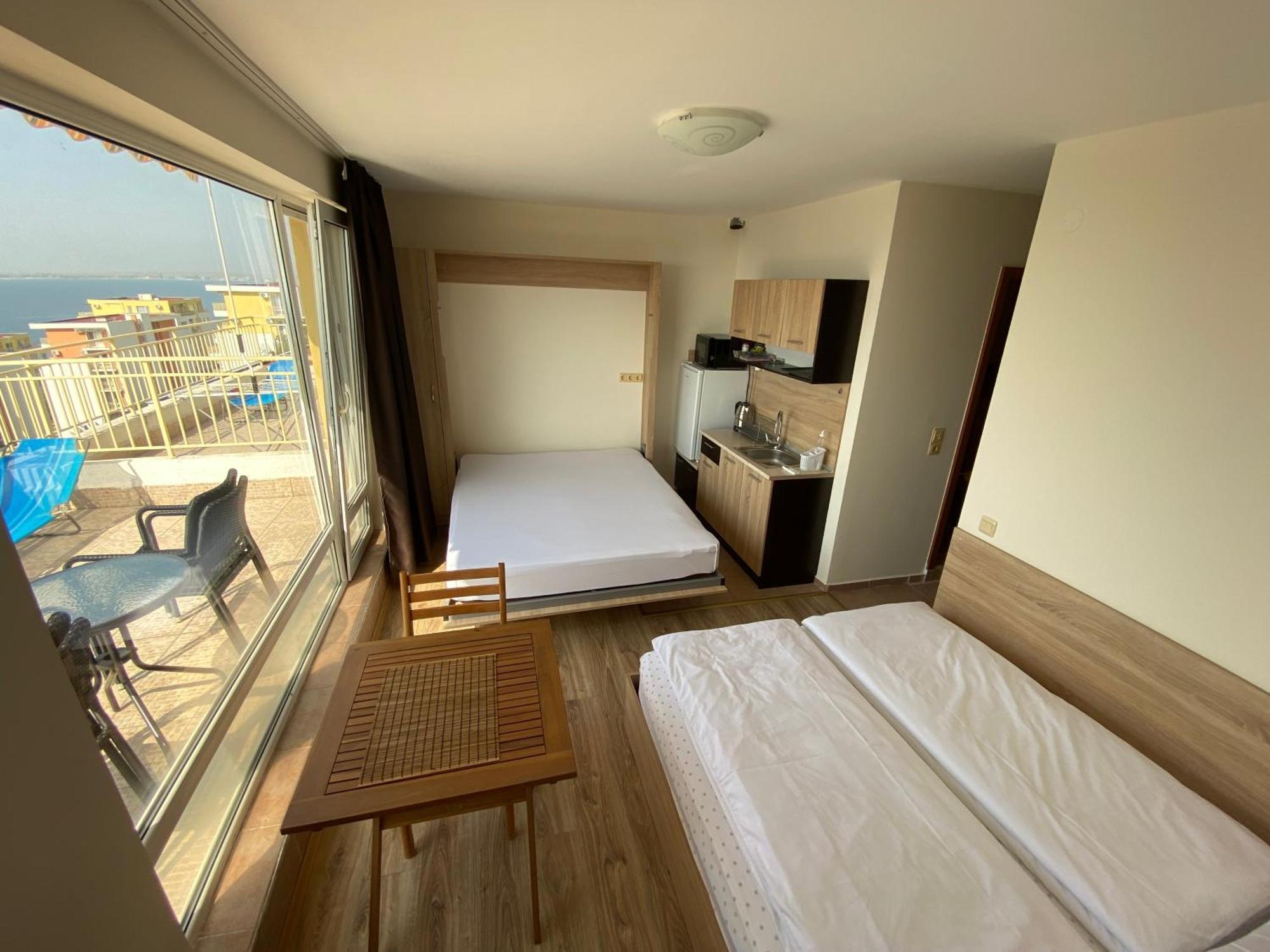 Sea View Panoramic Apartments, Fort Noks Crown Club Szveti Vlasz Szoba fotó
